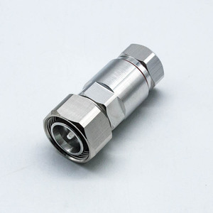 1/2" Super <strong>Flexible</strong> Cable 4.3/10 Mini Din Male Straight RF <strong>Connector</strong> <strong>Screw</strong> Type - Product Image 1