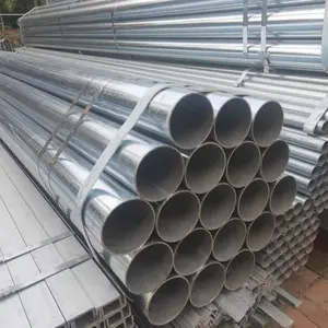 Tubo d'acciaio senza saldatura di alta qualità GI tubo e tubo in acciaio zincato a caldo tubo di acciaio tondo in acciaio cina fornitura di fabbrica