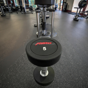 Vente en gros d'haltères en caoutchouc noir de 15kg équipement de fitness de musculation de gymnastique haltères en acier pour l'entraînement corporel - Product Image 6