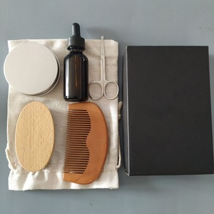 DISHI Private Custom Label Men's Beard Care Gift Set Kit de aseo de <span class=keywords><strong>barba</strong></span> para hombres - Product Image 2