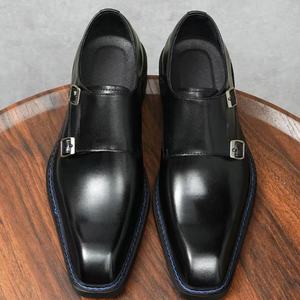 รองเท้าโลฟเฟอร์แฟชั่นลำลองบุรุษสั่งทำพิเศษคุณภาพสูงหรูหรา ผลิตด้วยมือจากหนังวัวแท้ทั้งชิ้น - Product Image 2