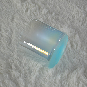 Cuenco de Cristal de Cuarzo Alquímico para Sonoterapia, Color Verde Glaciar Degradado HF, 432Hz 440Hz, para Meditación y Baño de Sonido - Product Image 6