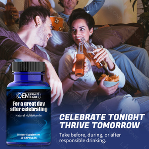 Suplementos multivitamínicos y minerales para adultos, vitaminas A base de hierbas, cápsulas multiminerales para hombres y mujeres, botellas de cuidado de la salud, suplementos - Product Image 4