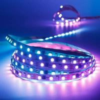 Tira de Luces LED Programable, Píxeles LED RGB, Tira de Luces LED WS2811 12V 30/60/108Leds/M, Exterior IP20, Impermeable