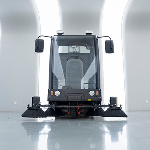 Road <b>Floor</b> Sweeper and Washing in One Ride-on <b>Floor</b> Sweeper <b>Cleaning</b> Machine - Product Image 4