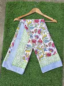 Pareo de Algodón con Estampado Artesanal, Ligero, Transpirable, Tradicional, para la Playa, Versátil, Accesorio de Ropa de Verano - Product Image 2