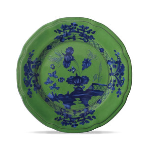 Deep Green Floral New Bone China Dinnerware <b>Set</b> <b>Microwave</b> and Dishwasher Safe Wedding&Party Event Decor Dishes Ceramic Plates - Product Image 3