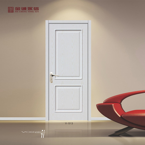 Porte Interne in Legno Massello Senza Vernice in MDF HDF PVC <span class=keywords><strong>Design</strong></span> 2025 Vendita Calda - Product Image 4