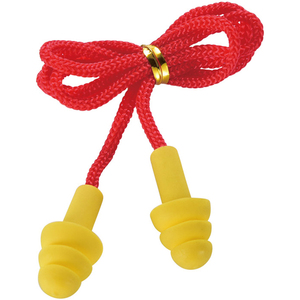 <span class=keywords><strong>Tapones</strong></span> de silicona reutilizables, reducción de ruido impermeable <span class=keywords><strong>Tapones</strong></span> para los oídos con forma de árbol de Navidad con cordón de algodón - Product Image 2
