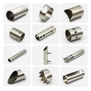Pièces tubulaires découpées au laser en acier inoxydable, tubes ronds creux personnalisés pour meubles et équipements de machinerie - Product Image 1