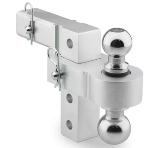 Çekme ve turne araba için top ve gergi aksesuarları ile yüksek mukavemetli çelik evrensel gümüş römork bağı - Product Image 4