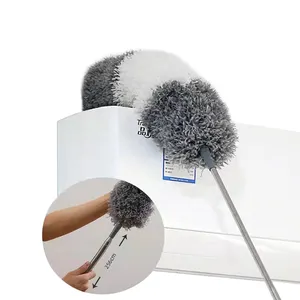 Fonoran 250cm Hand microfiber washable telescope duster with extension microfiber flexible duster