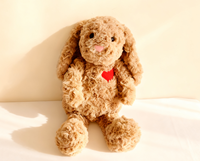 Peluche Lapin Cœur pour la Saint-Valentin - Jouets en Peluche Lapin Doux en Couleurs Assorties, Idéal pour les Cadeaux et le Jeu