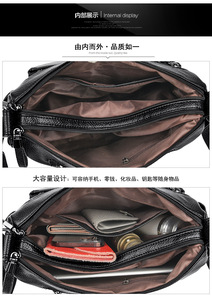 New Fashion Large Capacity Handbag Women Soft Leather Shoulder Bag Crossbody Luxury Women's Bag - Product Image 6