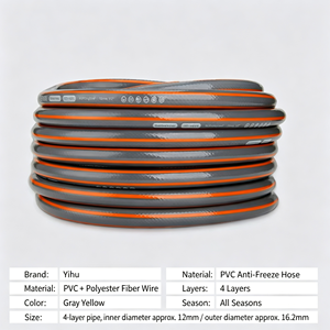 <span class=keywords><strong>Manguera</strong></span> de PVC <span class=keywords><strong>Gris</strong></span> Reforzada, Resistente al Frío y Ecológica para Lavado de Autos y Jardín de Alta Gama - Product Image 2