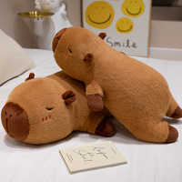 Oreiller en peluche long super doux capybara câlin capybara en peluche long oreiller confortable géant en peluche capybara long oreiller décoration de chambre
