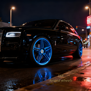 168 ruedas de aleación forjadas integrales personalizadas con sensación brillante producto de venta caliente para BMW Ferrari Tesla <span class=keywords><strong>Jaguar</strong></span> Bentley Audi - Product Image 6