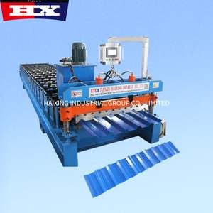 Tp40 Dakplaat Tegel Pers Trapeziumvormige Metalen Dakpannen Maken <span class=keywords><strong>Machine</strong></span> - Product Image 3