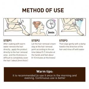 VEZE - Crema Depilatoria Permanente Coreana Personalizada al por Mayor, para Hombres y Mujeres, con Efecto Humectante - Product Image 6