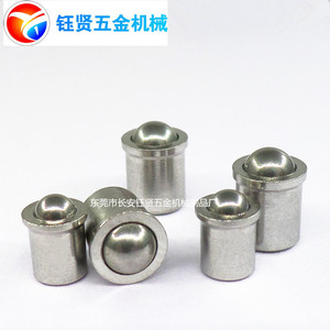 D6 Spring Ball Joint Cylindrical Head 303 Stainless Steel Polished Standard Use - Product Image 3