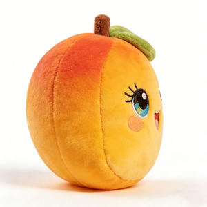 Peluche personnalisée en forme de mangue, compagnon de nuit doux et câlin, cadeau de la collection de peluches fruitées pour enfants - Product Image 4