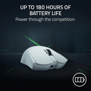 Razer <span class=keywords><strong>Viper</strong></span> V4 <span class=keywords><strong>Pro</strong></span> เมาส์สำหรับเล่นเกมแนวสมมาตรแบบไร้สายน้ำหนักเบาเป็นพิเศษ8K อัตราการผสมโพล50K dpi - Product Image 5