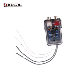 Convertidor de Audio para coche KUERL FH-108, adaptador de señal de alta a baja frecuencia de 5,5x3,5x3cm para sistema de sonido de vehículo - Product Image 4