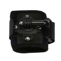 Sangles de poignet réglables à rotation 360° en ABS pour caméra, antidérapantes, durables, fixation rapide pour caméra d'action