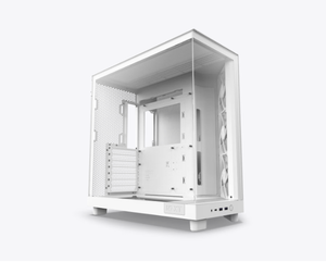 Funda de <span class=keywords><strong>PC</strong></span> de flujo de aire de Torre media de doble cámara compacta H6 Flow para escritorio de juegos - Product Image 2