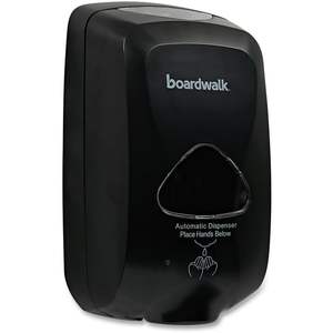Boardwalk 1200 mL Touch-Free <b>Foam</b> Soap Dispenser Green Certified 6 In. X 4.05 In. X 10.58 In. <b>Model</b> 4220042400-BNDL - Product Image 1