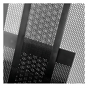 Outlet aluminum perforated metal protective cover long-hole combination punched decorative plate