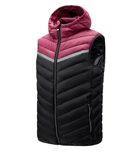 Gilet Invernale Senza Maniche da Uomo, Giacca Trapuntata Calda e Spessa con Collo Alto, Gilet Imbottito Personalizzabile con Logo - Product Image 1