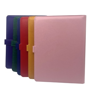 Chất lượng cao kinh doanh máy tính xách tay A4 + Kích thước da danh mục đầu tư với văn bản Pad Folio - Product Image 5