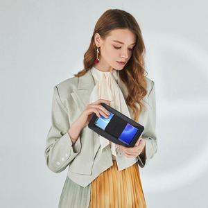 Promotion : Mini chargeur portable en cuir avec logo personnalisé, power bank pour téléphone - Product Image 5