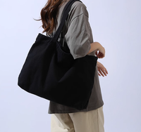 Sac fourre-tout en toile pour femmes et filles, sac à bandoulière, sac à main de plage, sac de travail, sac d'école, sac de voyage, sac de shopping, sacs en tissu