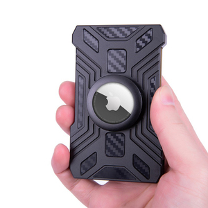 Factory Price Custom Logo <b>RFID</b> Blocking Aluminum Alloy Business Gift Metal <b>Wallet</b> - Product Image 1