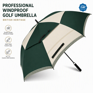 Paraguas de Golf de Tela Impermeable Duradera de Gran Cobertura y Calidad Premium, Paraguas con Mango Ergonómico para Eventos Deportivos al Aire Libre - Product Image 1