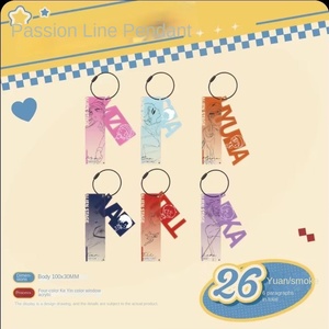 [Produit phare transfrontalier] Nouveau pendentif en acrylique en boîte mystère, forme spéciale, sur le thème <span class=keywords><strong>de</strong></span> jeux d'anime et <span class=keywords><strong>de</strong></span> la scène, série Passion Line <span class=keywords><strong>Draft</strong></span>, produit secondaire - Product Image 5