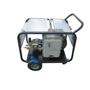 Uso exterior calefacción diésel con batería lavadora móvil Agua Caliente agua fría
