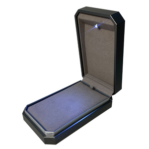 Factory Direct Brand Jewelry <b>Box</b> For Women Luxury <b>Gift</b> Packaging Pendant Bracelet <b>Earring</b> Ring <b>Box</b> Full Set With LED Lights - Product Image 3