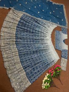 เปิดตัวชุดปาร์ตี้ดีไซเนอร์ใหม่ดูสไตล์แฟนซีเลียงก้าชั้นนําและดูปัตตาคุณภาพระดับพรีเมียมสีม่วงชาติพันธุ์เลียงก้าชอลี - Product Image 4