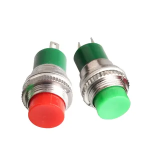 DS-324 12MM 1A OFF-(ON) Plastic Push Button Switch Small Guitar Switch 2pin