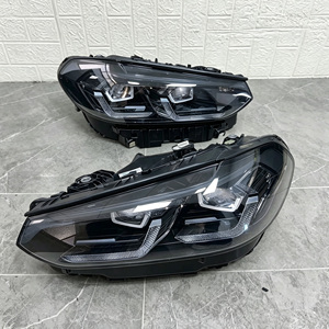 Faros Delanteros LED LCI para X3 X4 M40i G01 G02 2021 2022 2023 OE 63115A0E607 63115A0E608 Piezas Originales para X3 X4 M40i G01 G02 LE - Product Image 1
