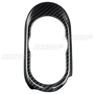 แผงคอนโซลควบคุมอัตโนมัติสำหรับ BMW สำหรับ MINI สำหรับ Cooper S F55 F56 F57 สติ๊กเกอร์ตกแต่งภายในรถยนต์ แผ่นปิดคาร์บอนไฟเบอร์ - Product Image 3