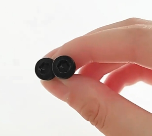 Vis mécanique à tête cylindrique torx en acier au carbone zingué noir LeGood M5X6mm - Product Image 4