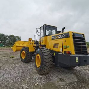 Cargadora de Ruedas Komatsu WA380 Usada, Motor Cummins Original Japonés, Bomba Hidráulica Denison, Carga Nominal de 38 Toneladas, Potencia de 75KW - Product Image 5