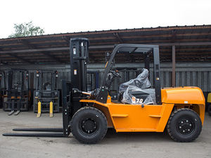 Carretilla elevadora diésel Cpcd70 carretilla elevadora pesada con transmisión hidráulica automática - Product Image 3