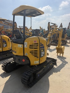 Mini-excavatrice Komatsu d'occasion 100% originale PC20, excellent état, machinerie des Émirats arabes unis, 1 TONNE, composants essentiels inclus. Moteur 2 tonnes - Product Image 1