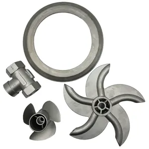 OEM Stainless Steel Casting Precision Lost Wax Investment Casting Propeller Impeller Water Pump Parts