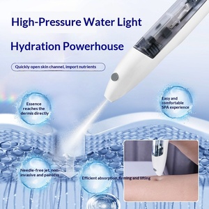 <span class=keywords><strong>Appareil</strong></span> de beauté portatif à jet haute pression non invasif en alliage de chrome pour l'élimination des points noirs, transdermique sans aiguille, pour salon de beauté - Product Image 4